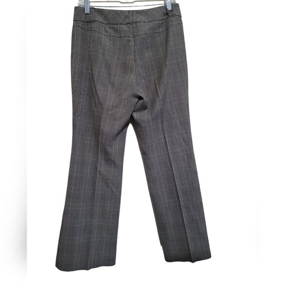 New York and Company Brown Plaid Women's Pants Sz 6 - Picture 3 of 6